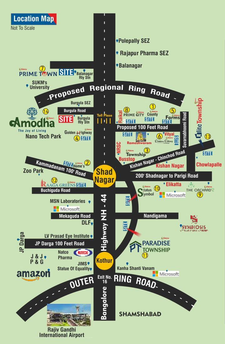 KSV Properties-amodha-location
