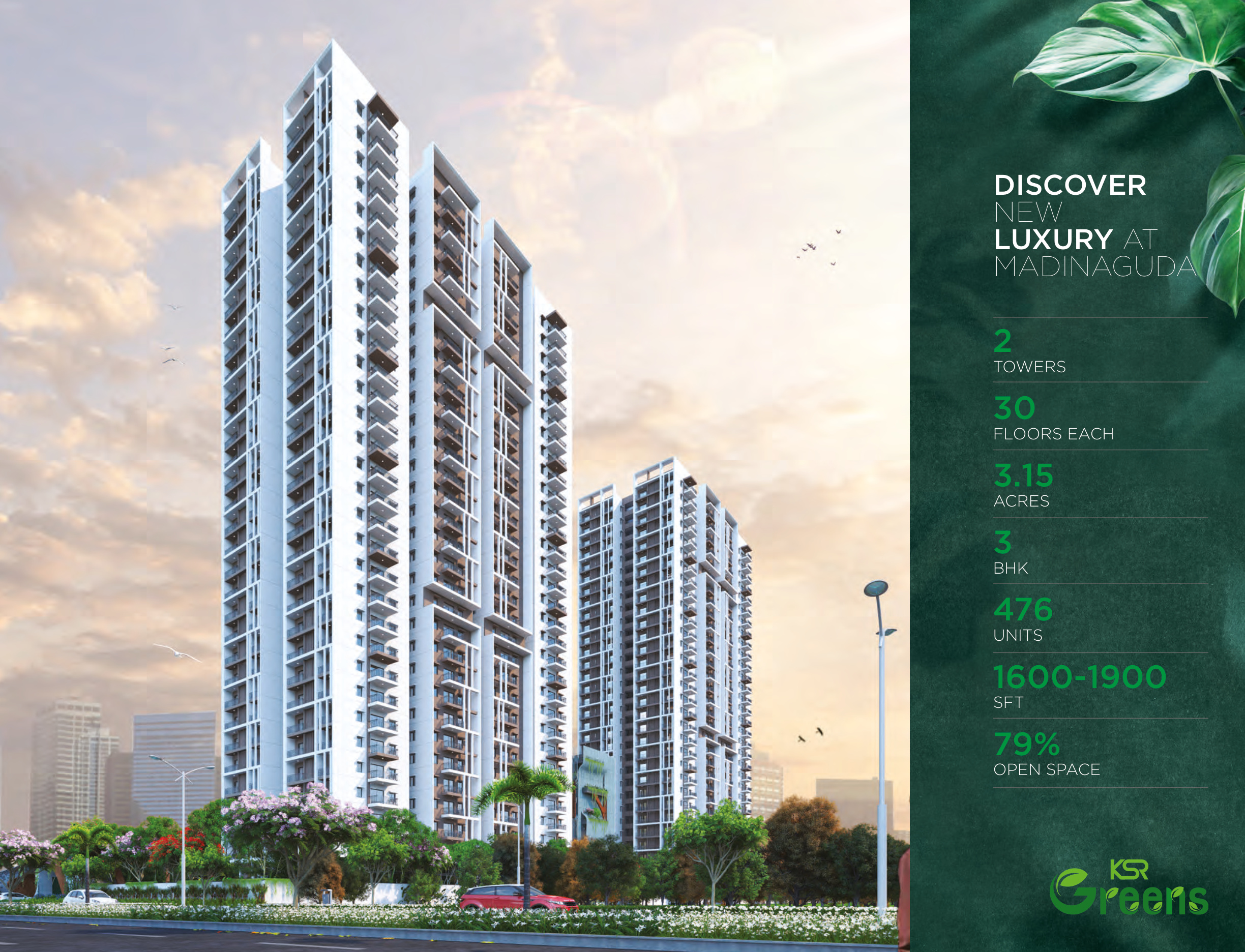 KSR Greens – Madinaguda, Hyderabad